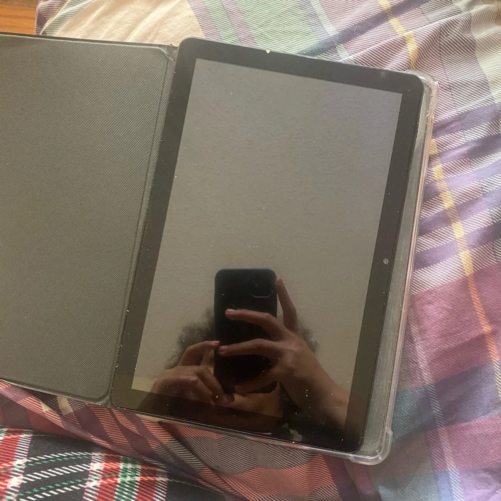 Black Tablet with Case